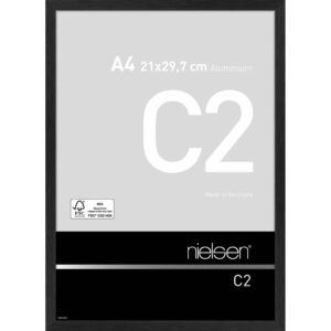 C2 Noir mat brossé 21 x 29,7 cm