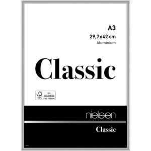Classic Argent poli 29,7 x 42 cm
