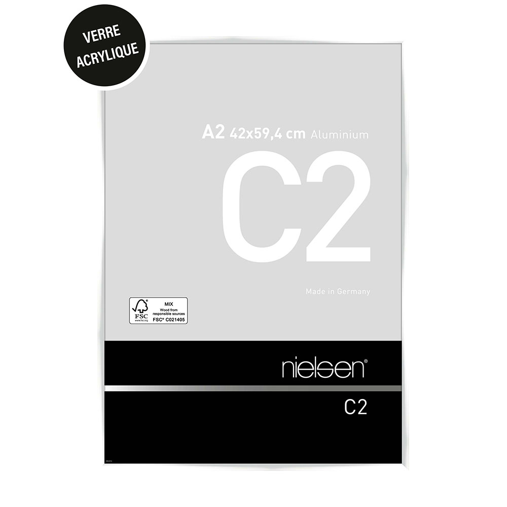 C2 Acryl 42x59.4 Blanc Brillant