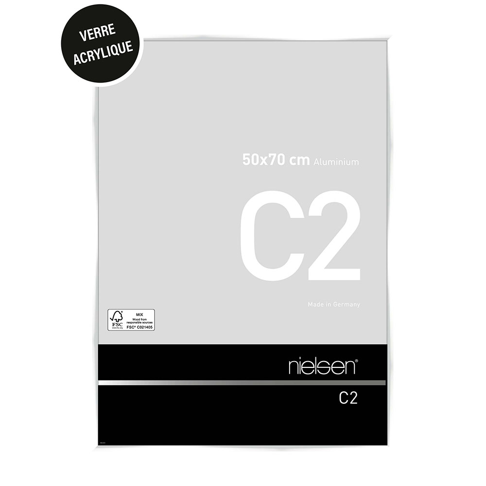 C2 Acryl 50x70 Blanc Brillant