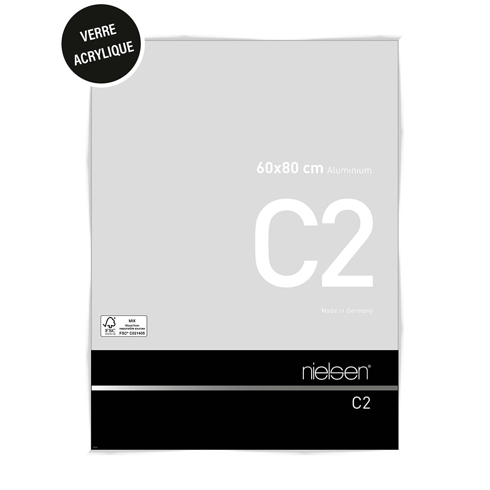 C2 Acryl 60x80 Blanc Brillant