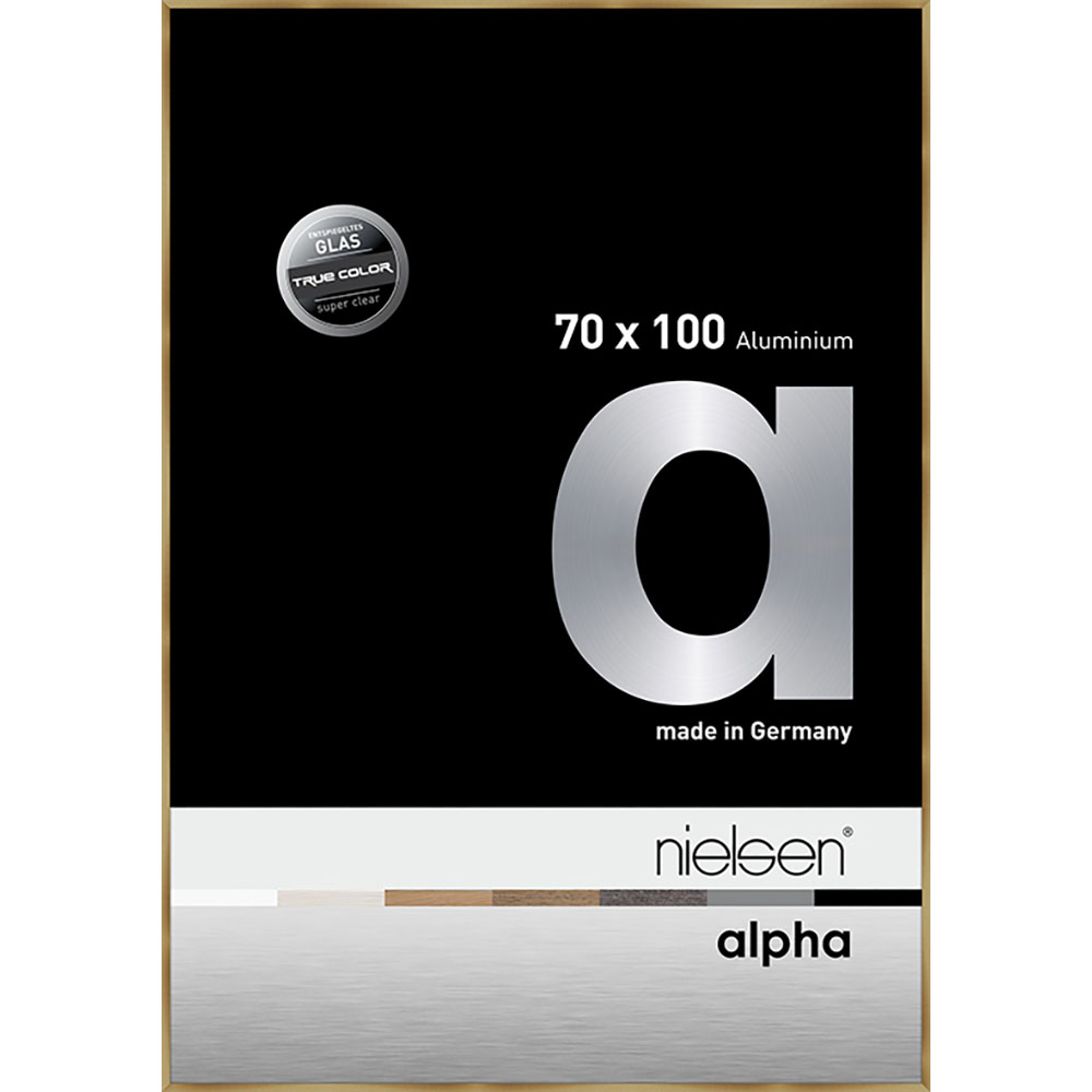 Alpha True Color Ambre brossé 70 x 100 cm