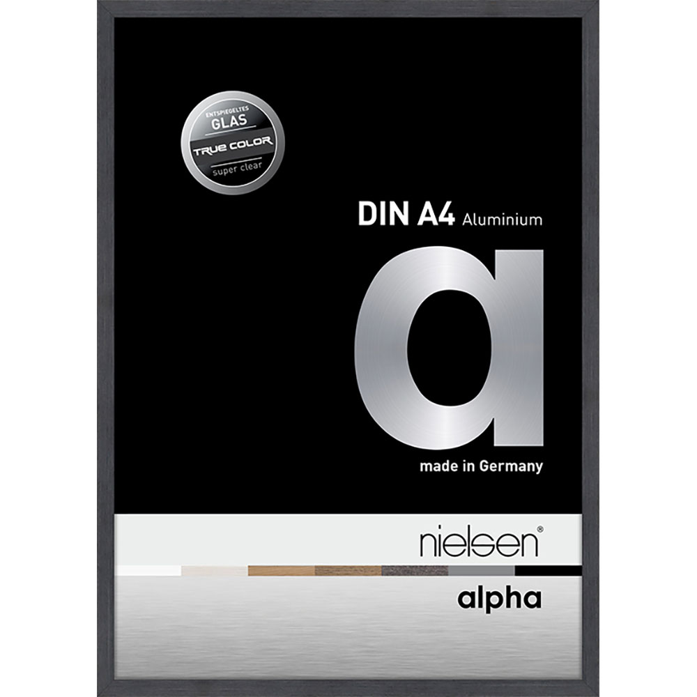 Alpha True Color Anthracite 21 x 29,7 cm