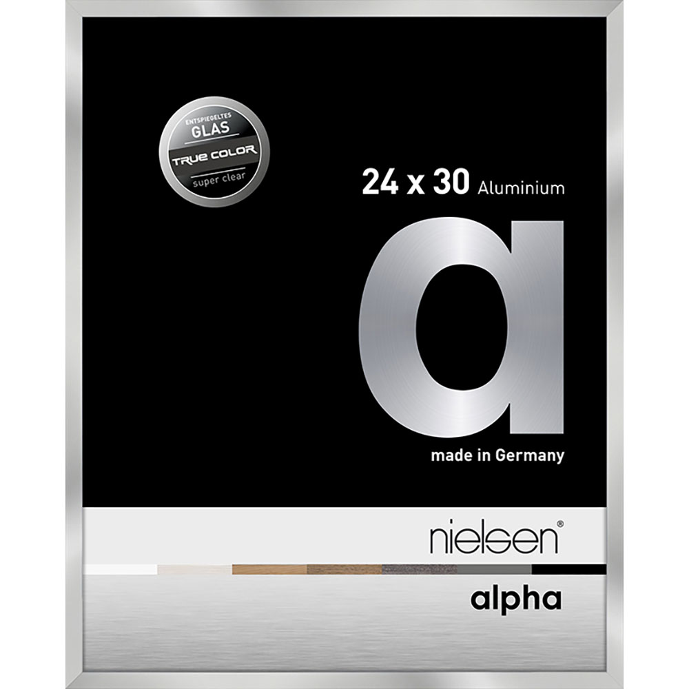 Alpha True Color Argent poli 24 x 30 cm