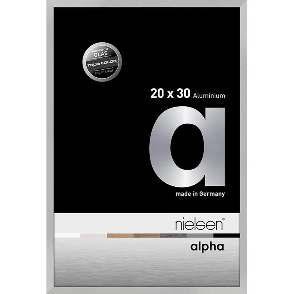 Alpha True Color Argent mat 20 x 30 cm