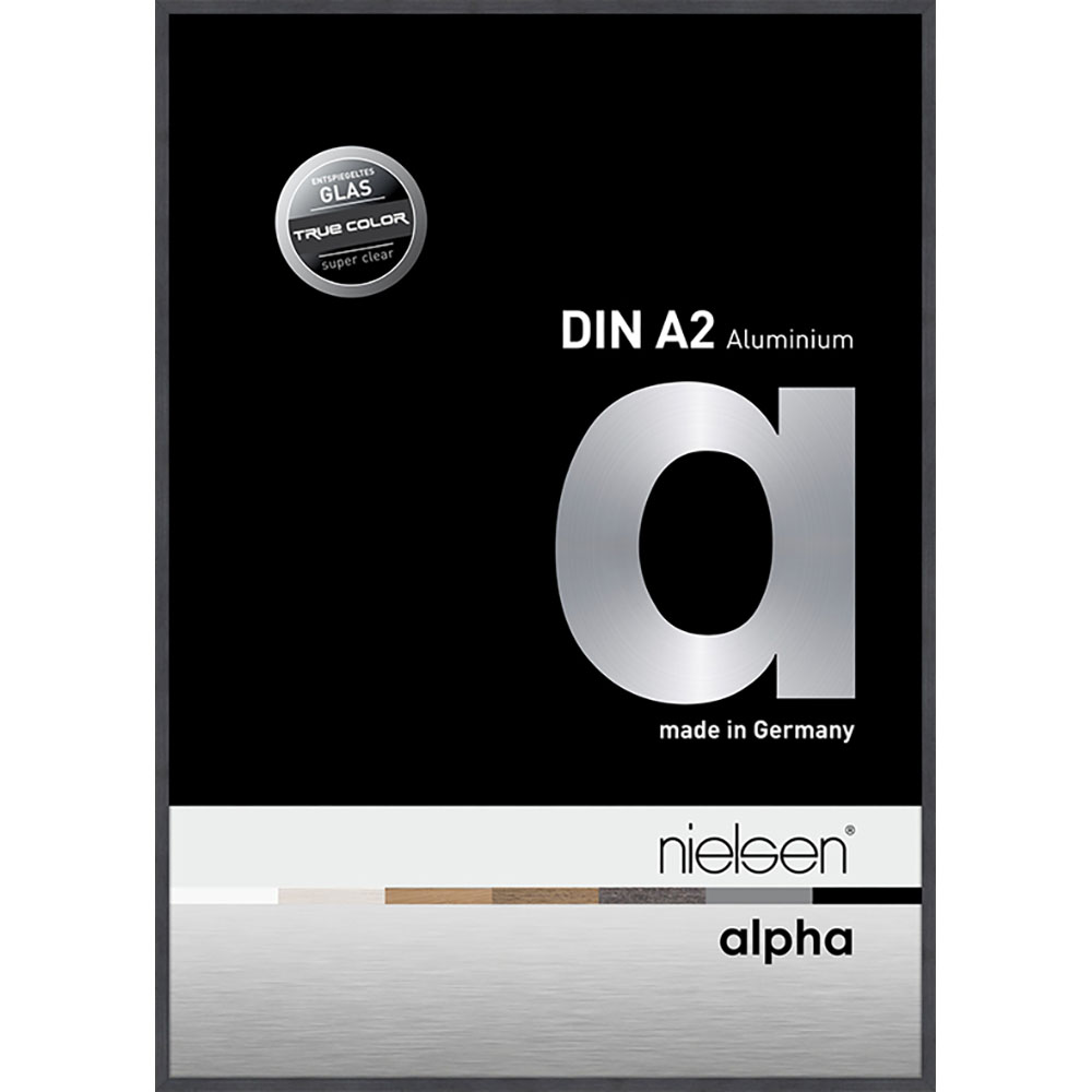Alpha True Color Anthracite 29,7 x 42 cm