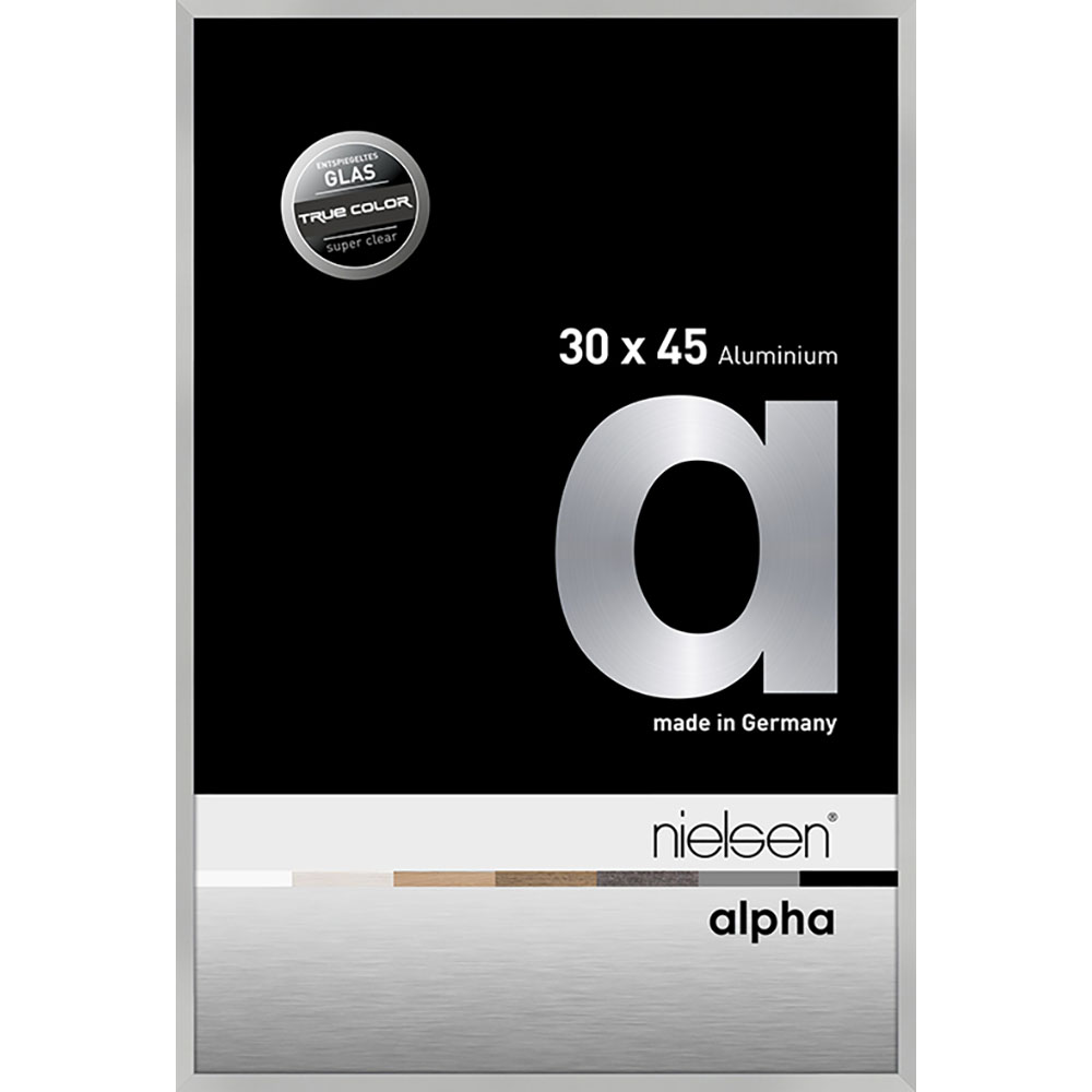 Alpha True Color Argent mat 30 x 45 cm