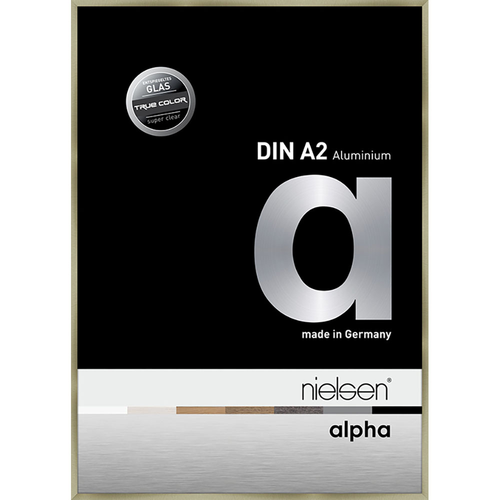 Alpha True Color Acier brossé 42 x 59,4 cm