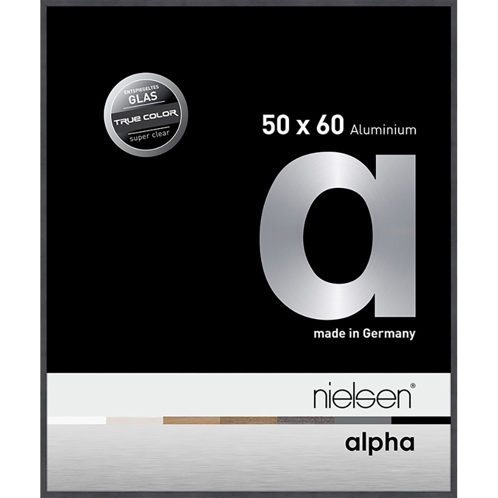 Alpha True Color Anthracite 50 x 60 cm