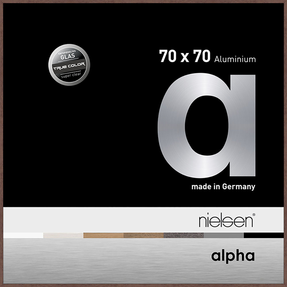 Alpha True Color Wenge 70 x 70 cm