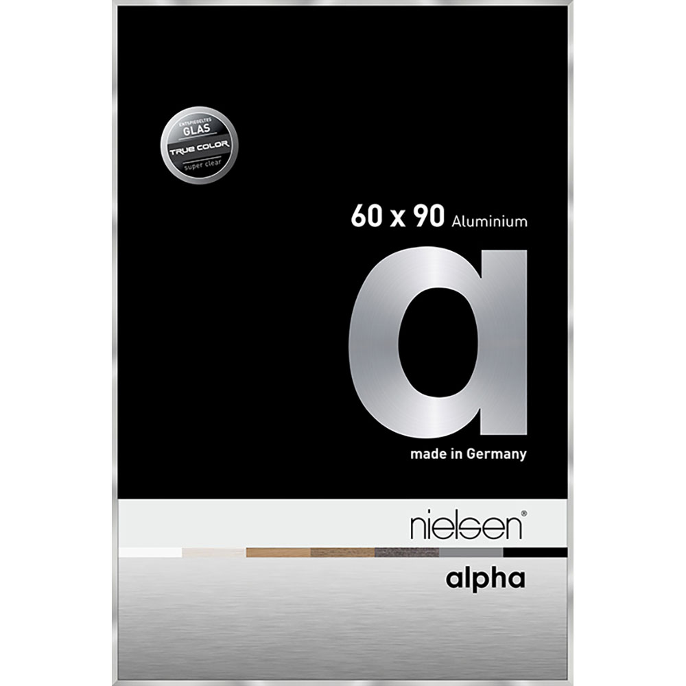 Alpha True Color Argent poli 60 x 90 cm