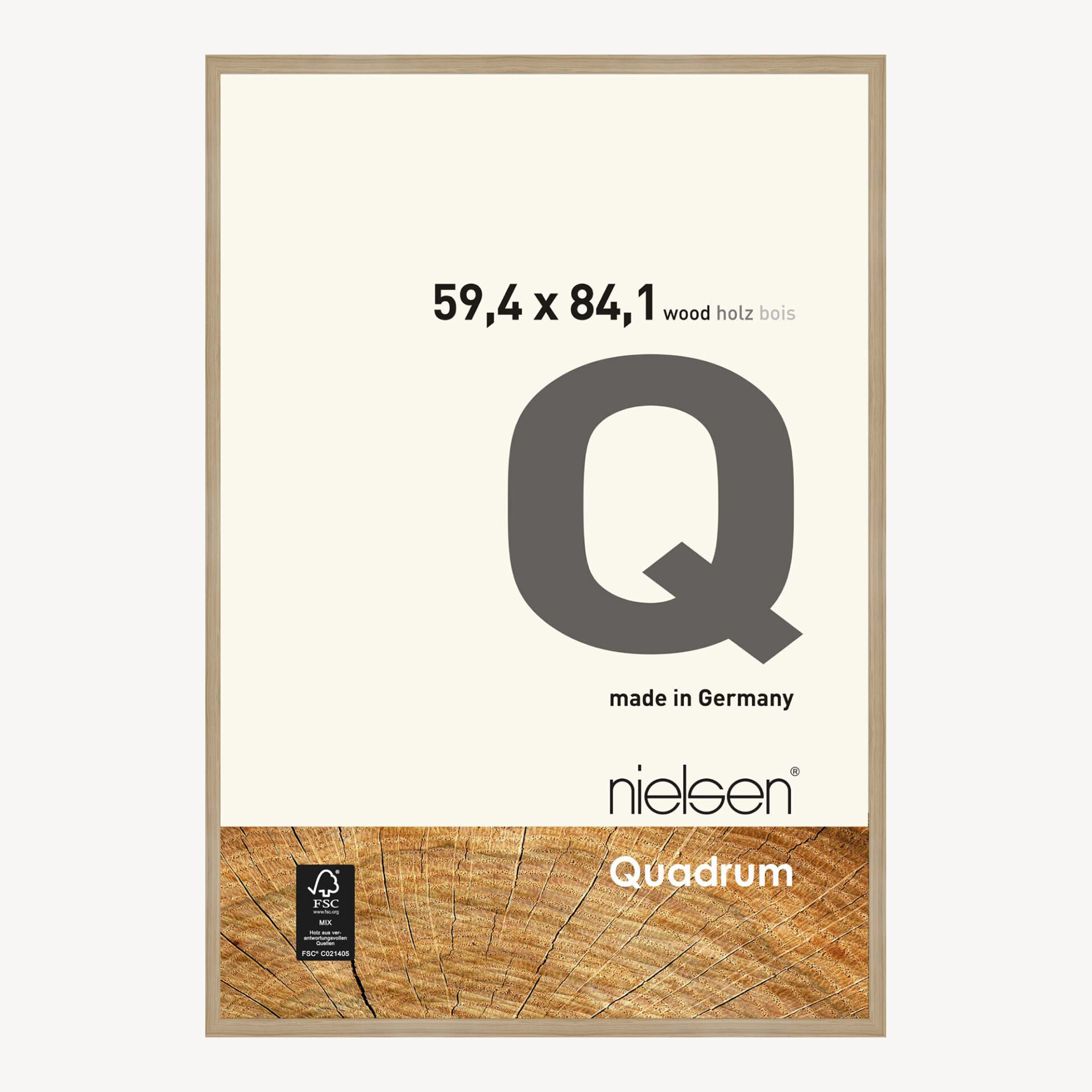 Quadrum Chêne 59.4 x 84.1 cm